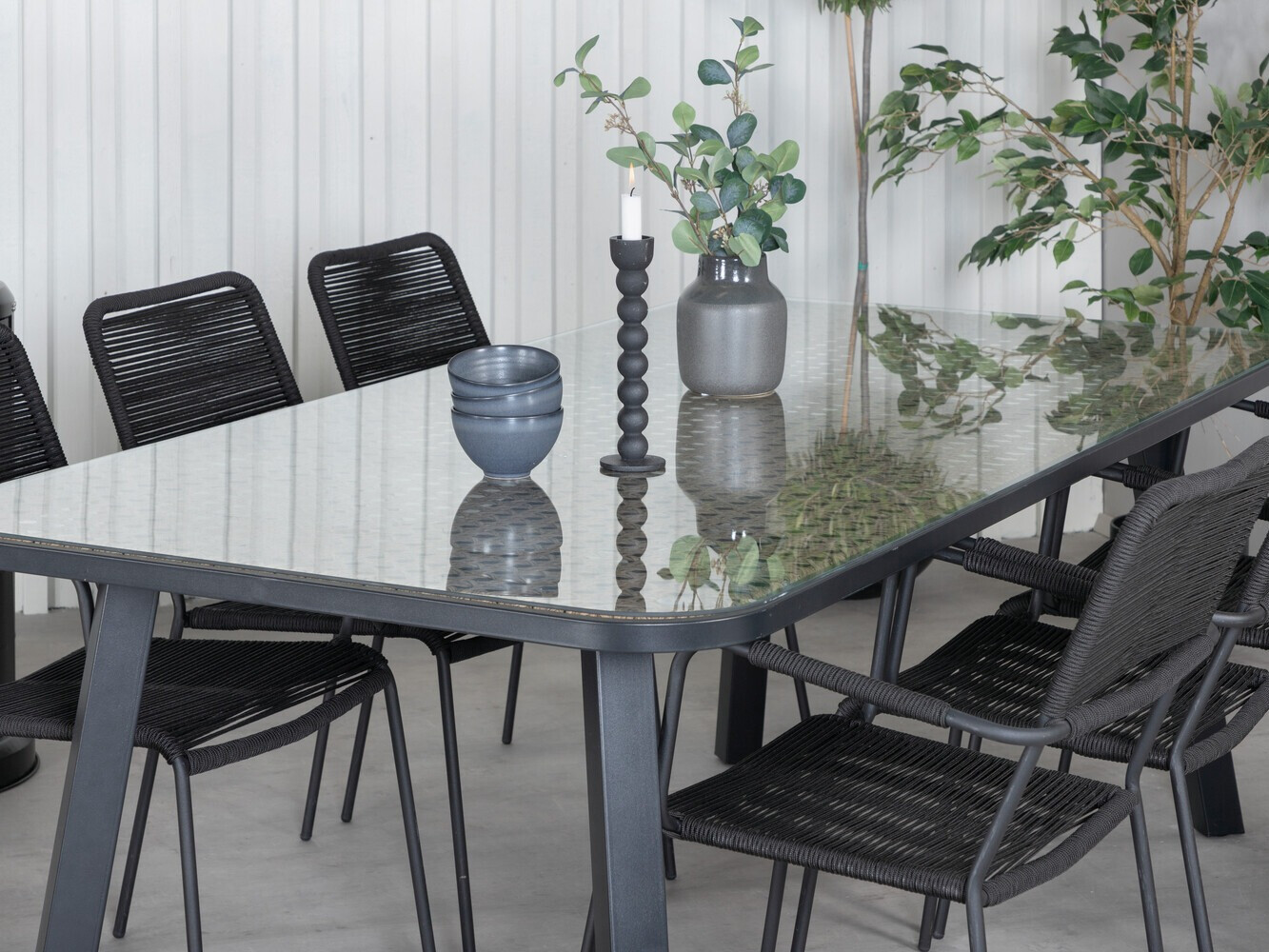 Galds un krēslu komplekts Dallas 2934