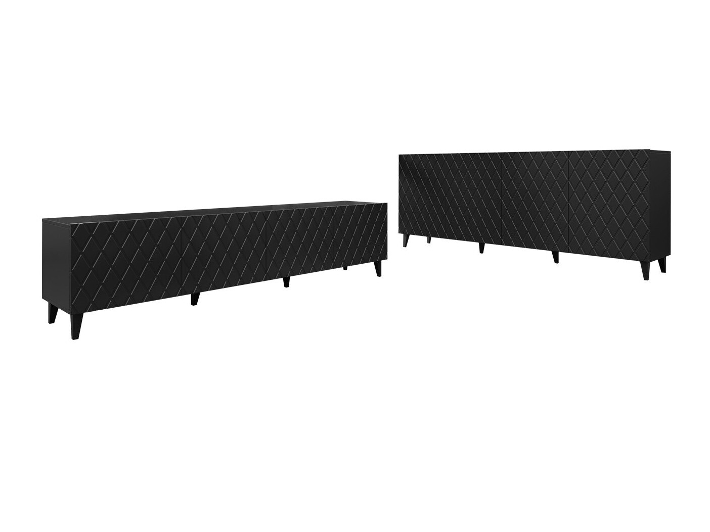 Набор для гостиной Charlotte 188 (Чёрный)