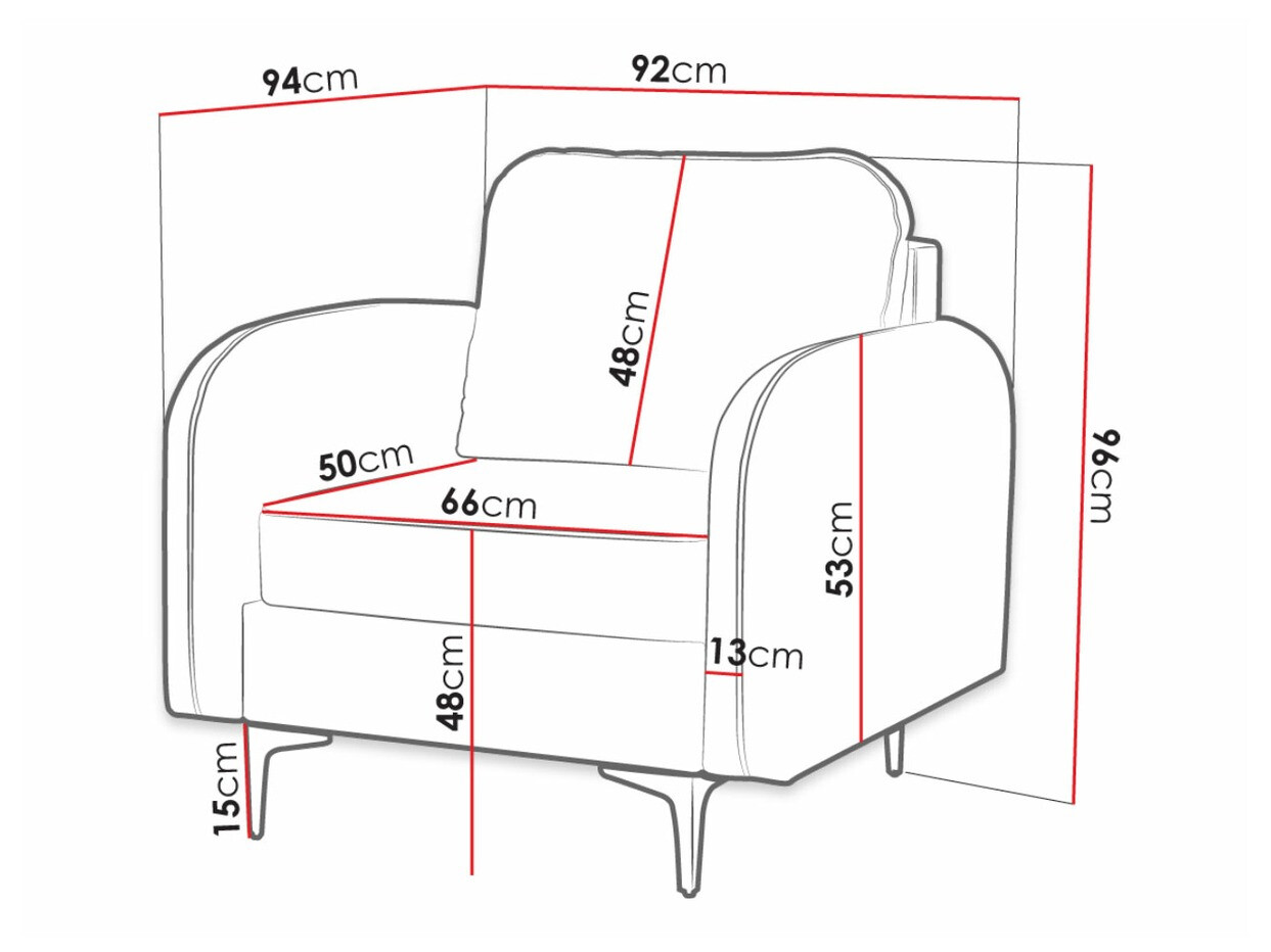 Кресло Torlua 100 (Manila 16)