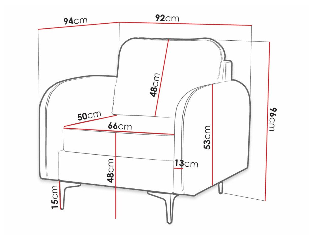 Кресло Torlua 100 (Manila 29)