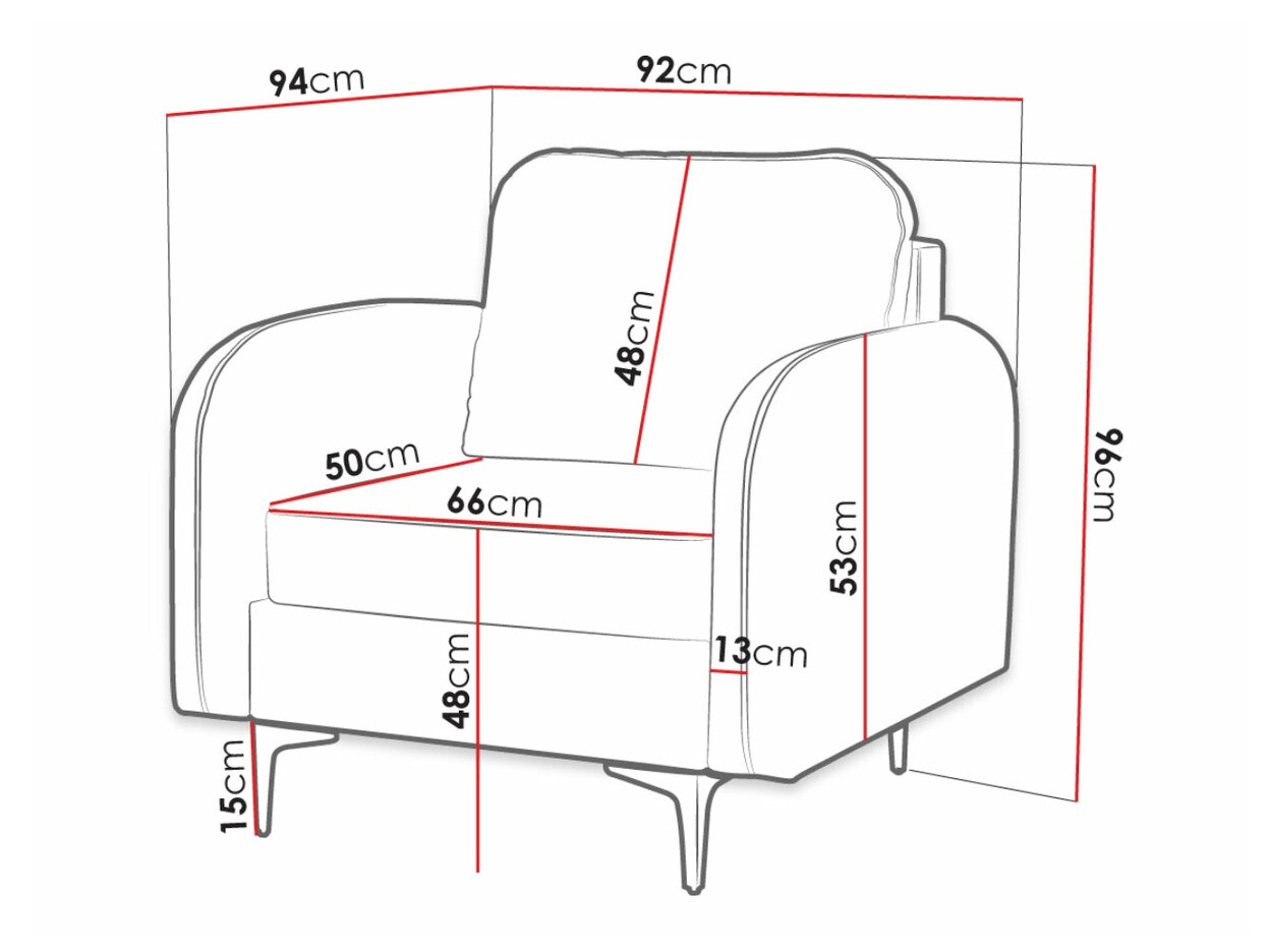 Кресло Torlua 100 (Manila 35)
