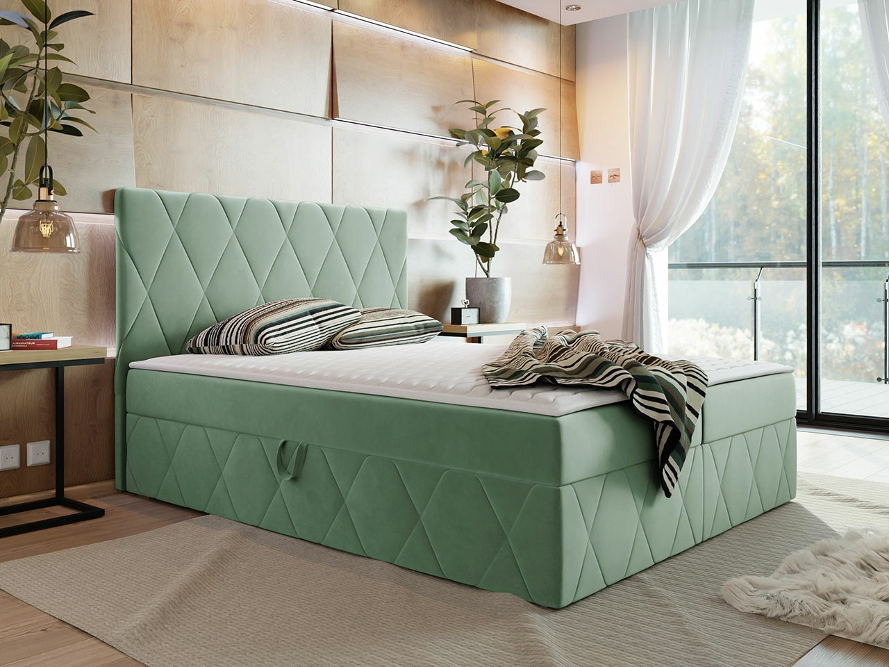 Kontinentālā gulta Comfivo Avis (Magic Velvet 2227)