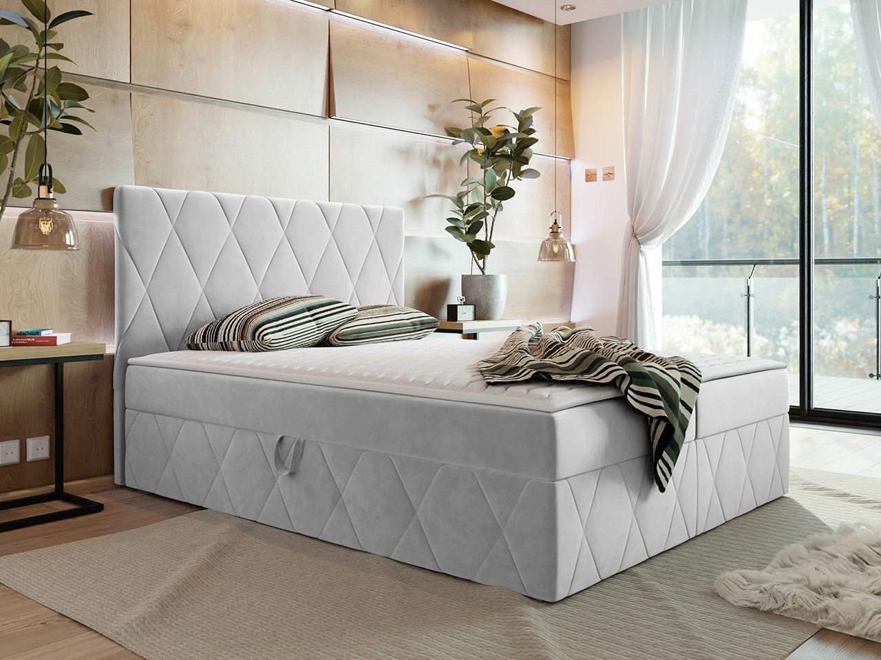 Kontinentālā gulta Comfivo Avis (Magic Velvet 2239)