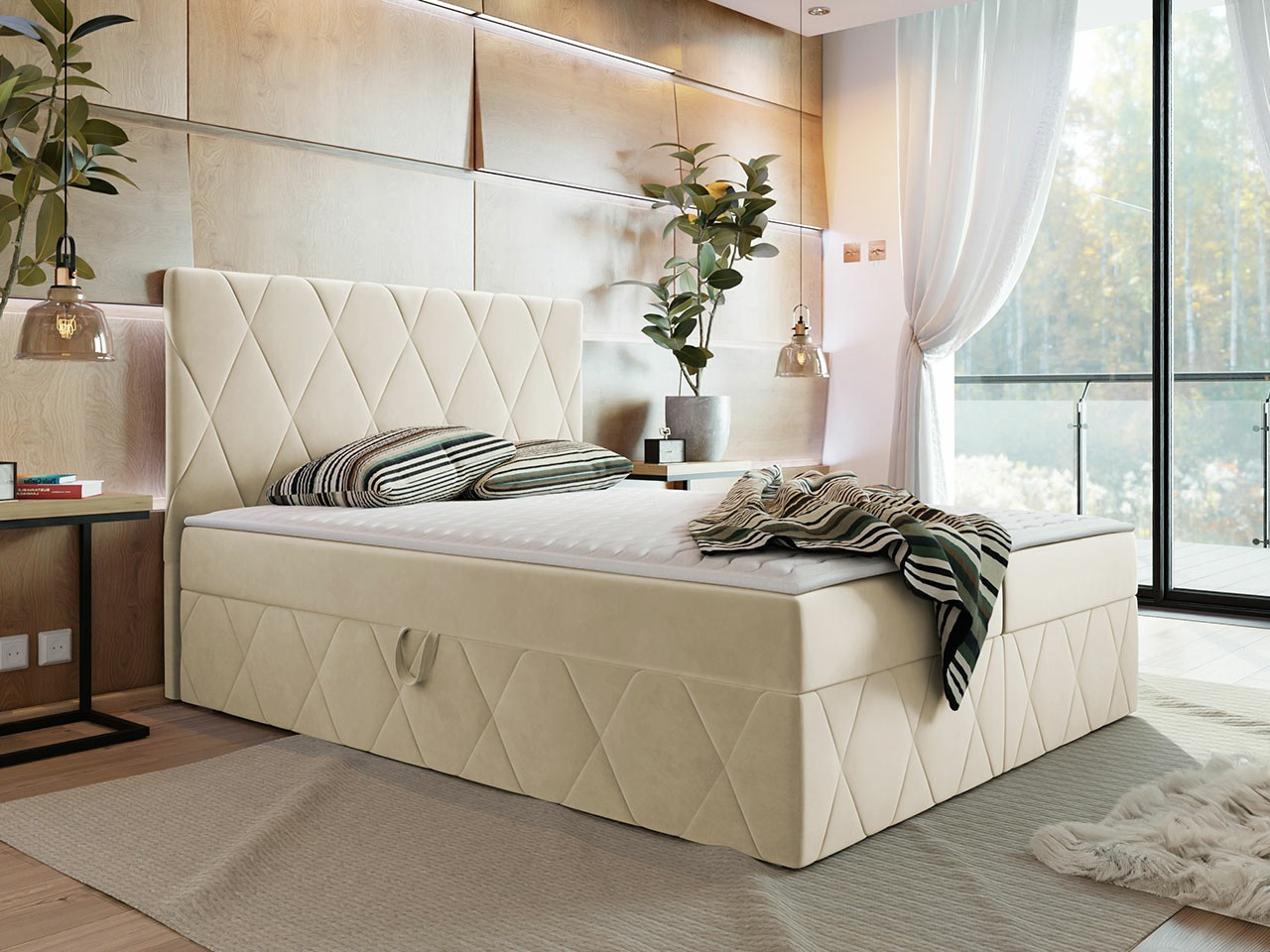 Kontinentālā gulta Comfivo Avis (Magic Velvet 2250)