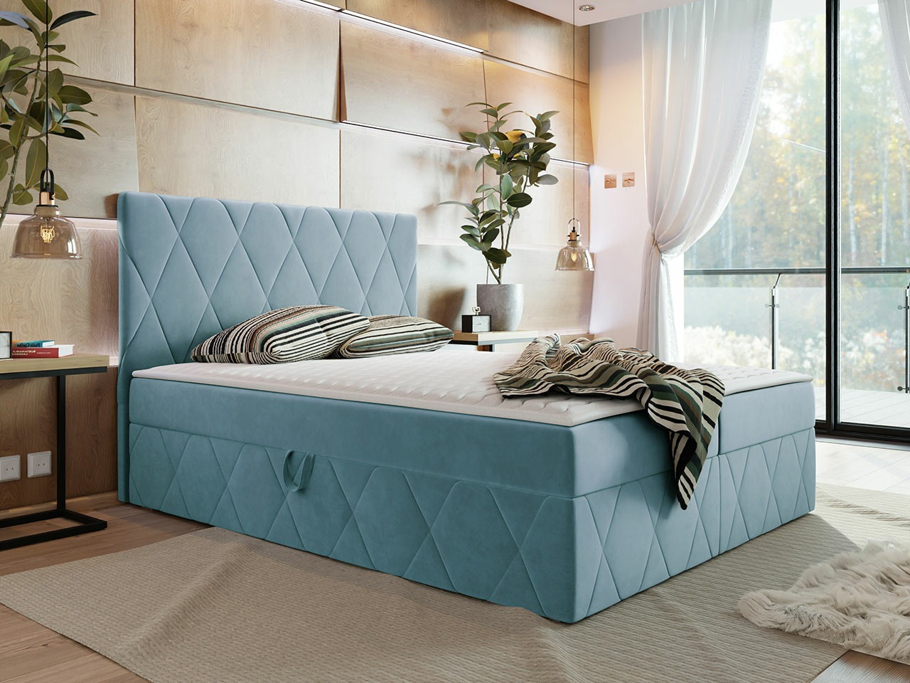 Kontinentālā gulta Comfivo Avis (Magic Velvet 2260)