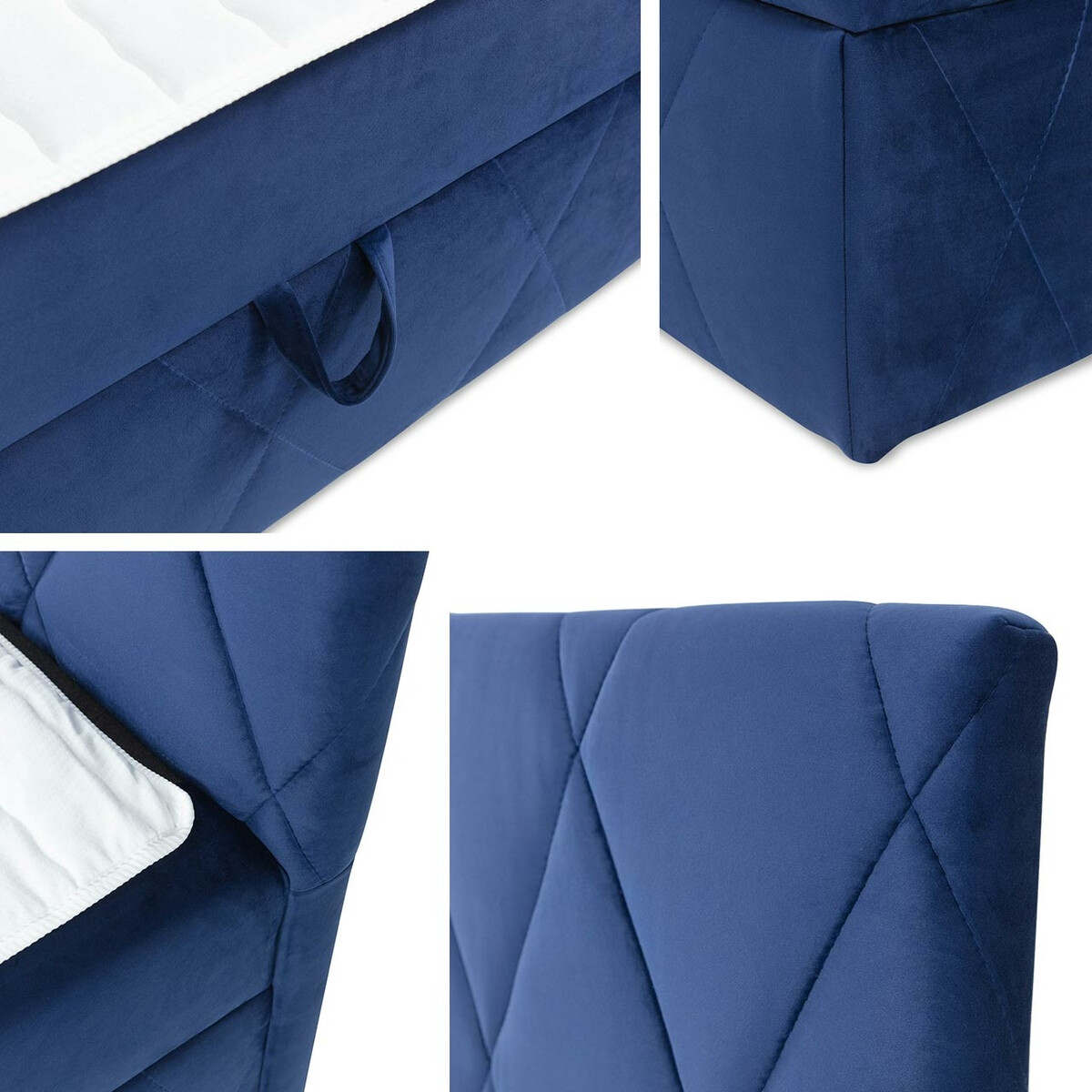 Континентальная кровать Comfivo 225 (Magic Velvet 2216)