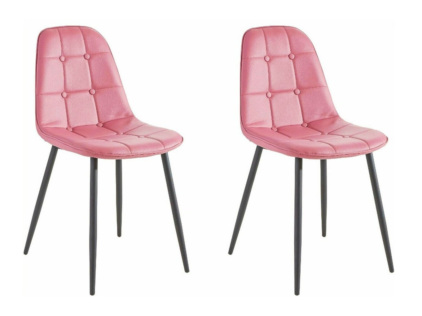 Обеденный гарнитур Denton 267 (Белый + Розовый + Чёрный)