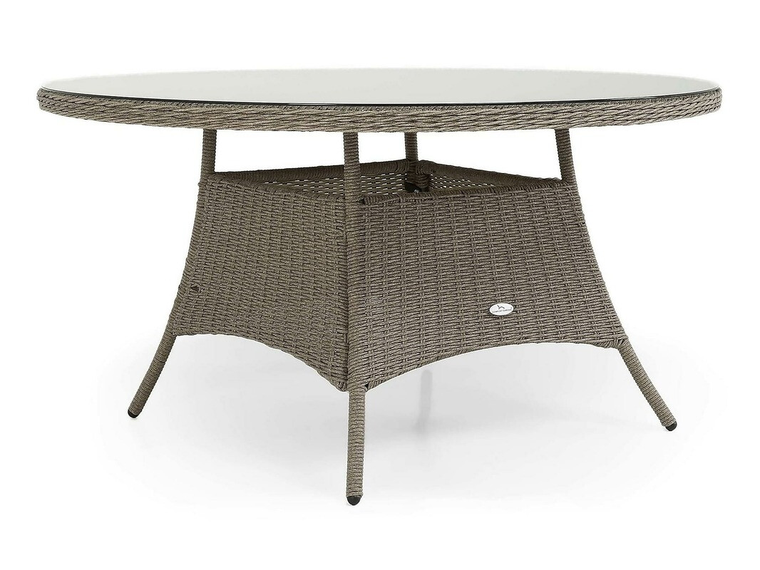 Galds un krēslu komplekts deNoord 266 (Brūns + Pelēks)