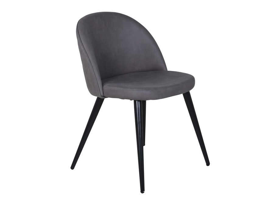 Ēdamistabas komplekts Dallas 2387 (Melns + Pelēks)