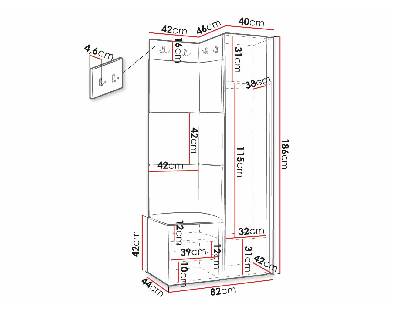 Priekšnama komplekts Hartford 390 (Manila 09)