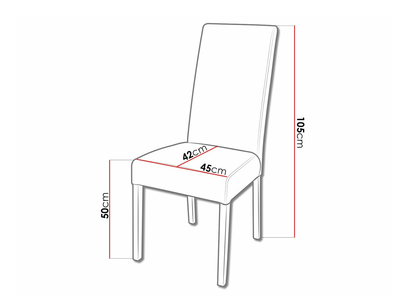 Krēsls Sparks 184 (Balts)