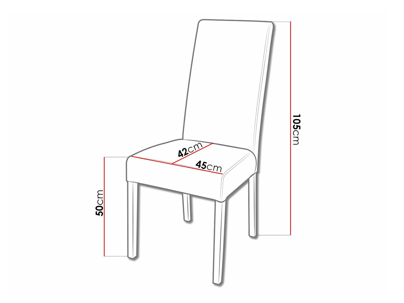 Krēsls Sparks 184 (Balts)