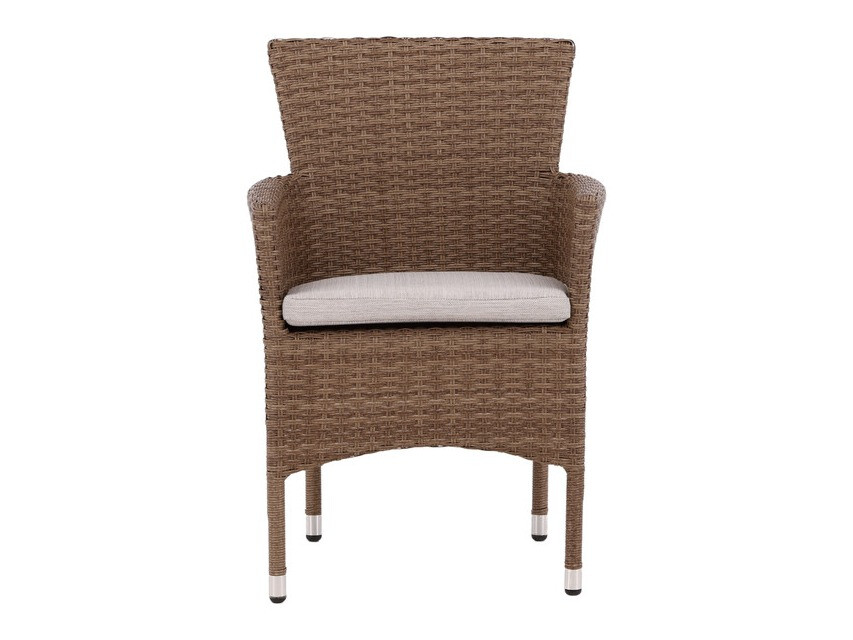 Dārza krēsls Dallas 3475 (Brūns + Pelēks)