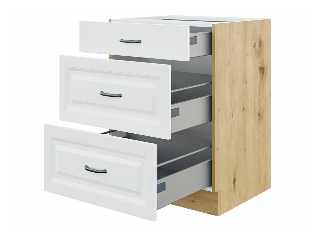 Moduļu skapis ar atvilktnēm Retro Grey 108