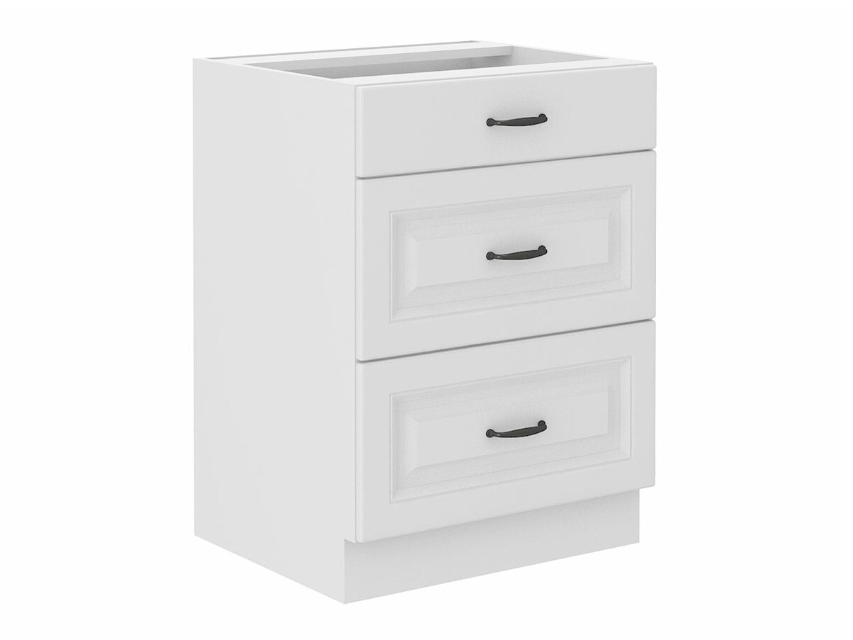 Moduļu skapis ar atvilktnēm Retro White 108