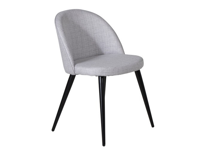 Ēdamistabas komplekts Dallas 2731 (Gaiši pelēks + Melns)