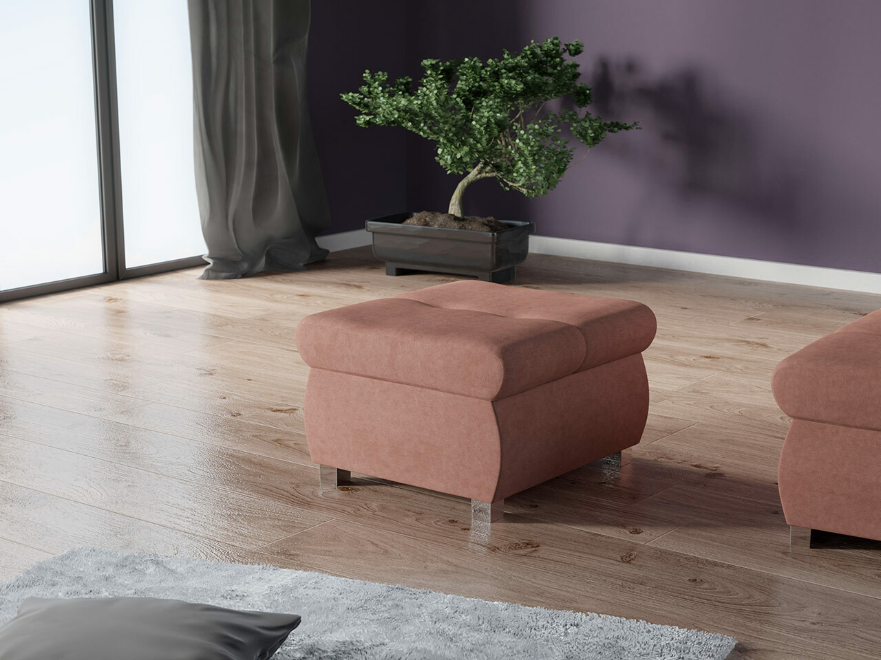 Пуф Comfivo 122 (Uttario Velvet 2955)