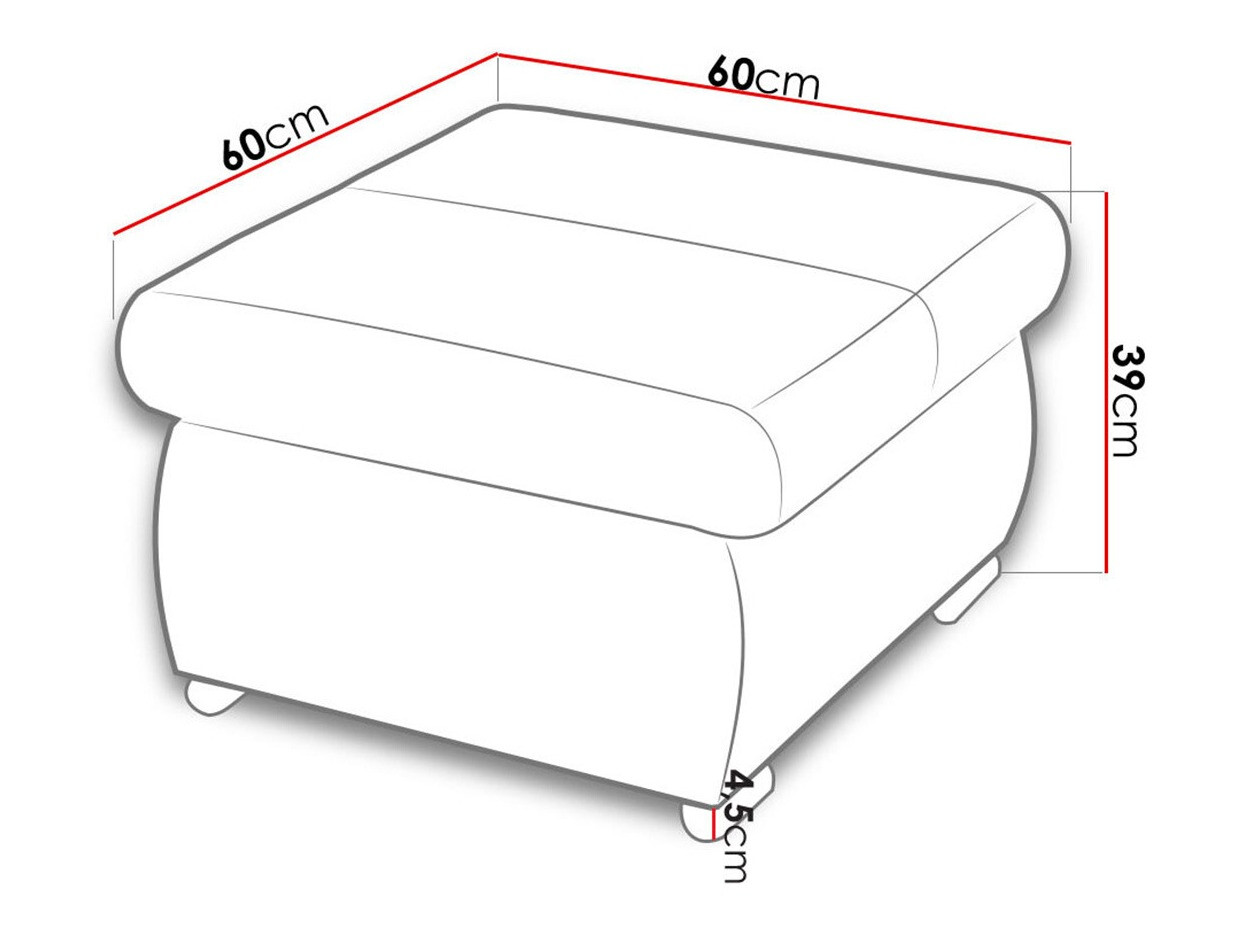 Пуф Comfivo 122 (Venus Velvet 2916)