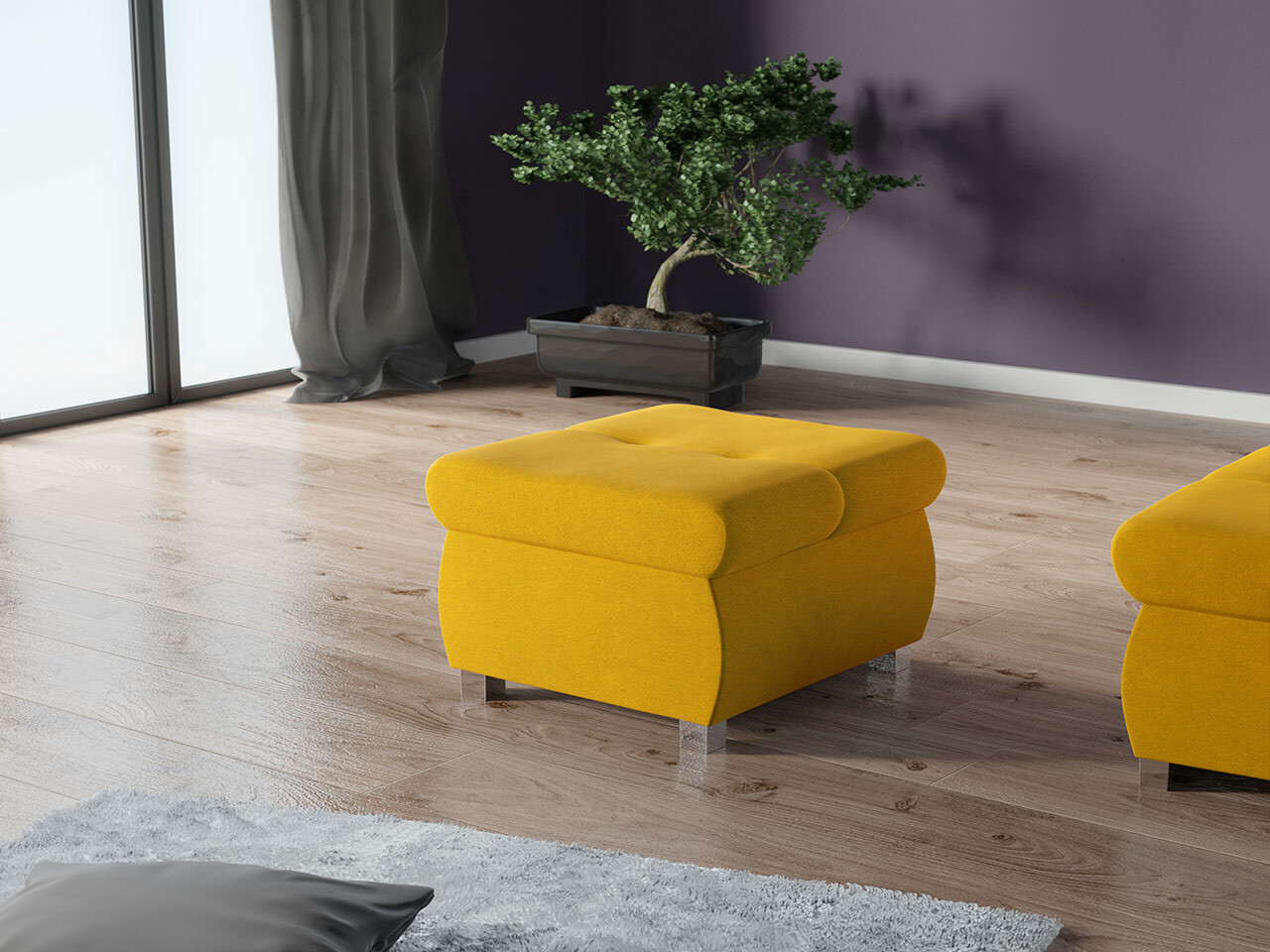 Pufs Comfivo 122 (Uttario Velvet 2959)