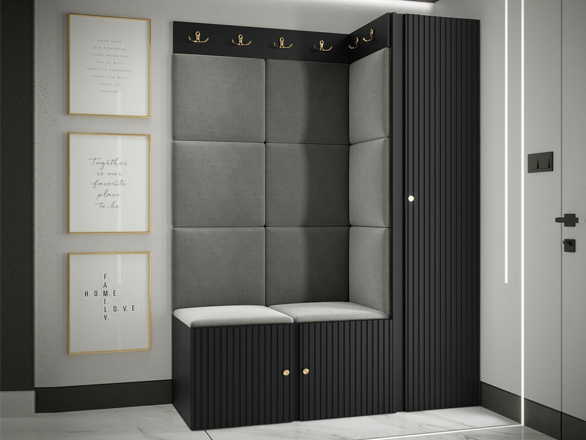 Шкаф Hartford 393 (Чёрный)