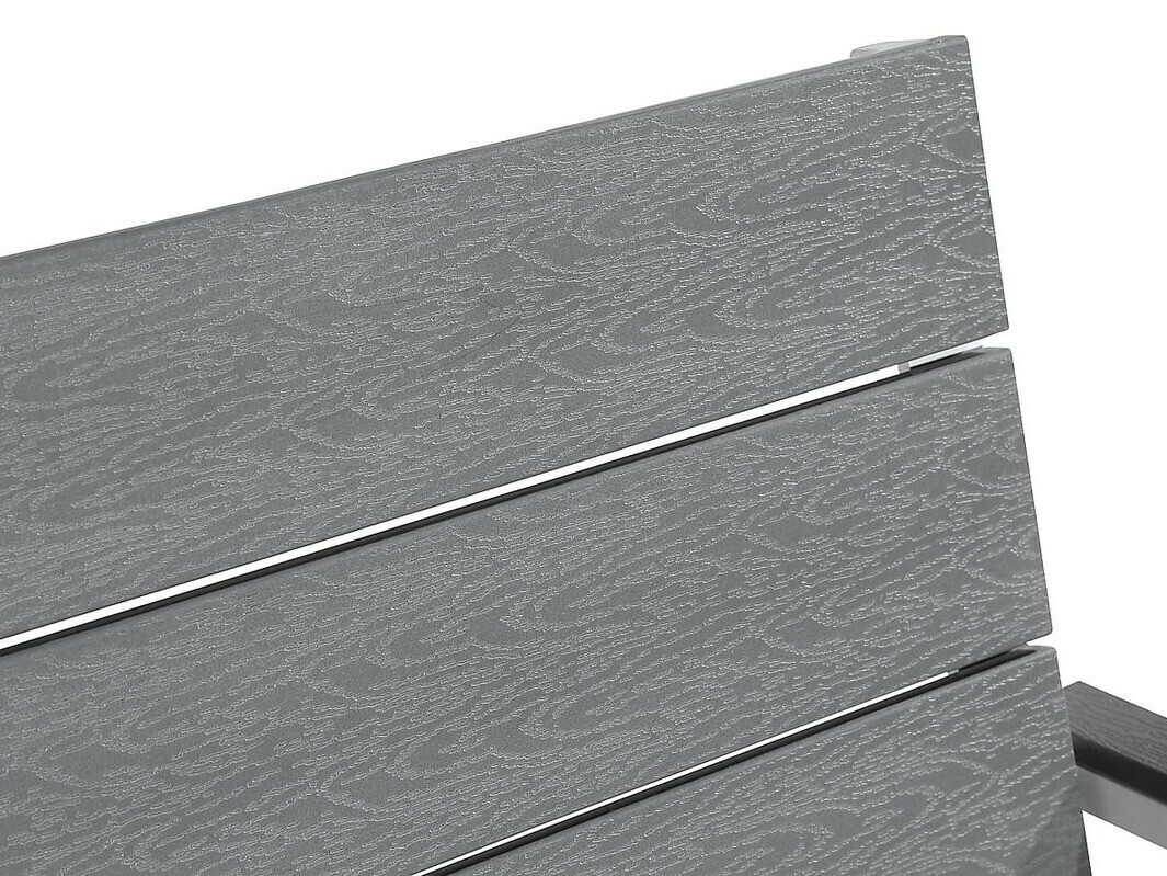 Dārza krēsls Comfort Garden 1639 (Pelēks + Balts)