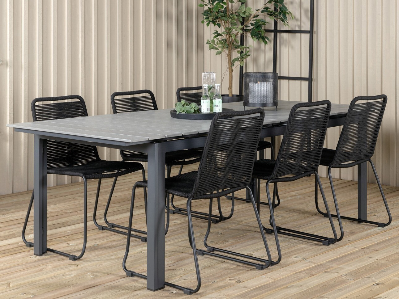 Galds un krēslu komplekts Dallas 2508