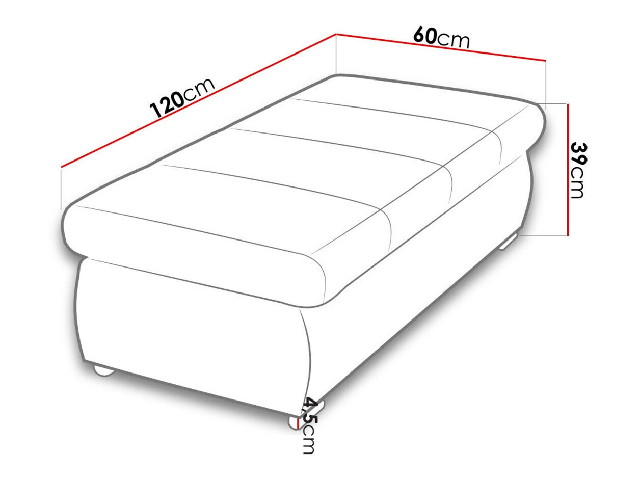 Mīkstais sols Comfivo 123 (Baloo 2074)
