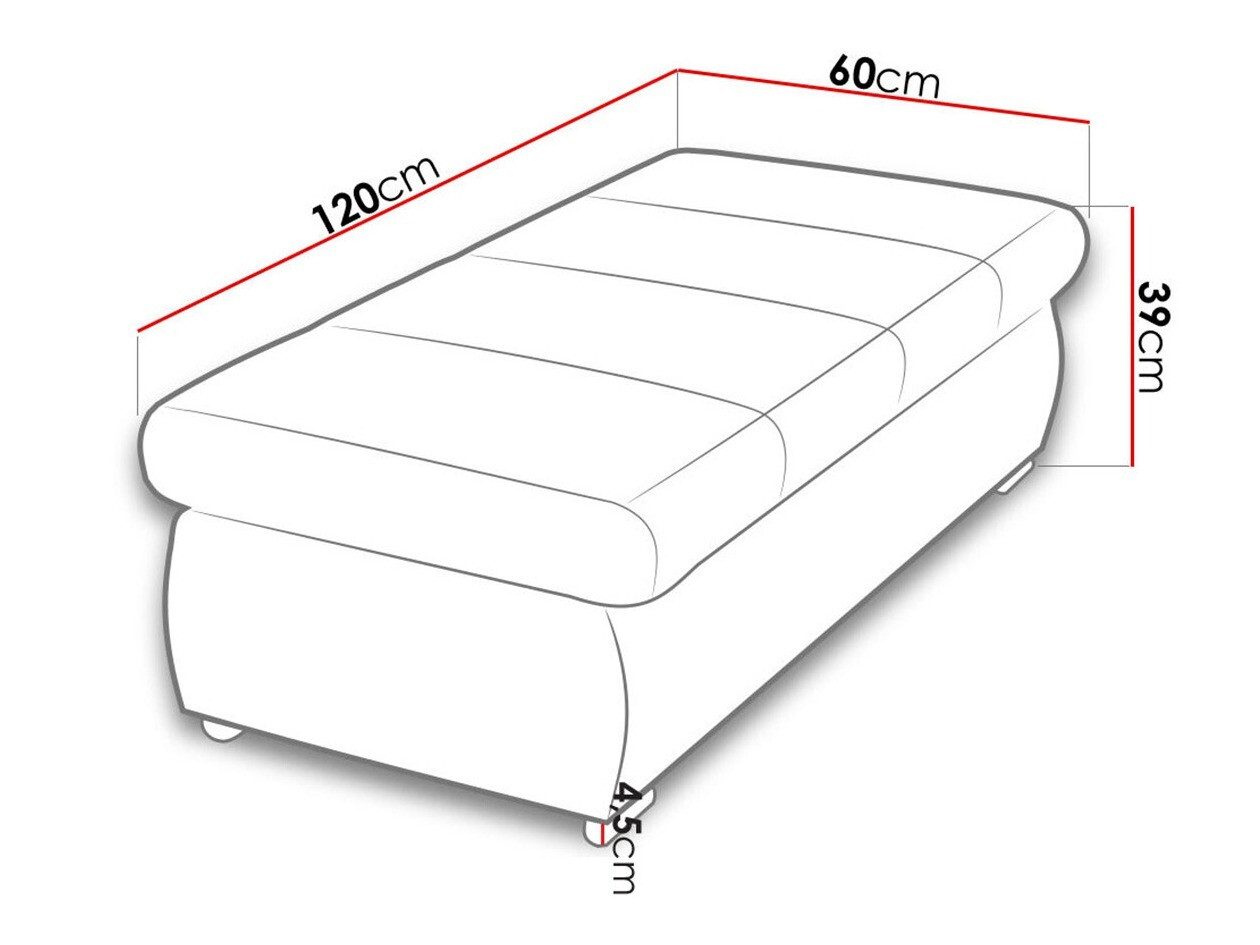 Mīkstais sols Comfivo 123 (Otusso 22)