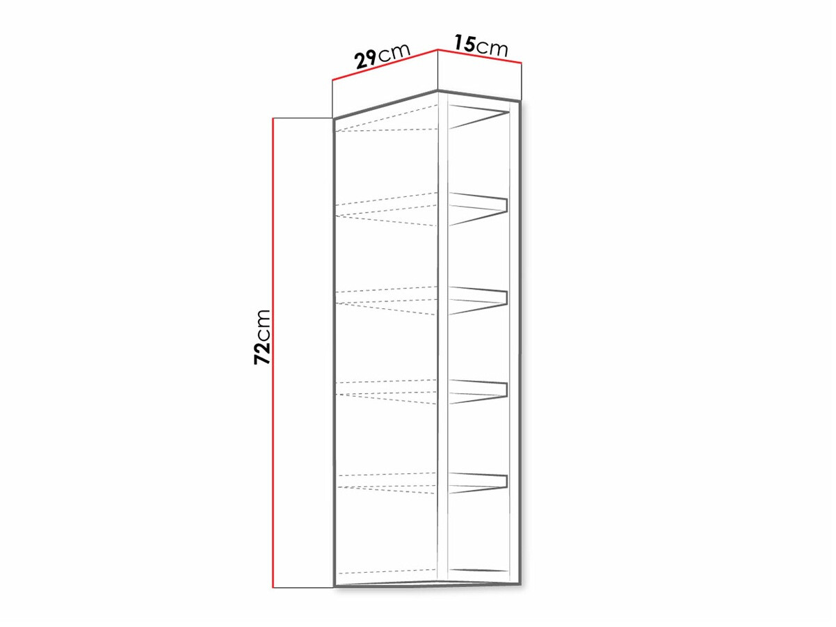 Настенная полка Retro White 141