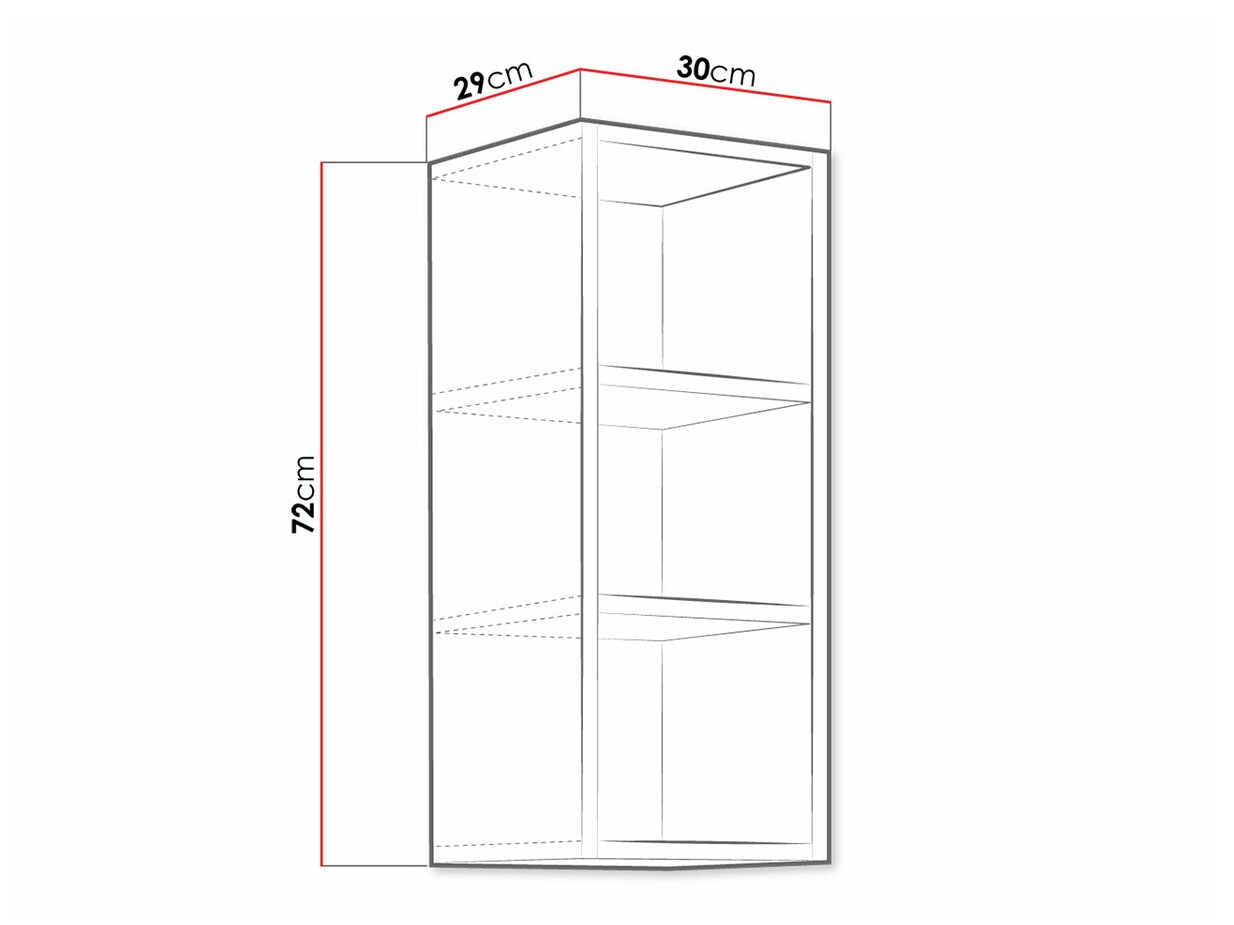 Piekarams plaukts Retro White 142