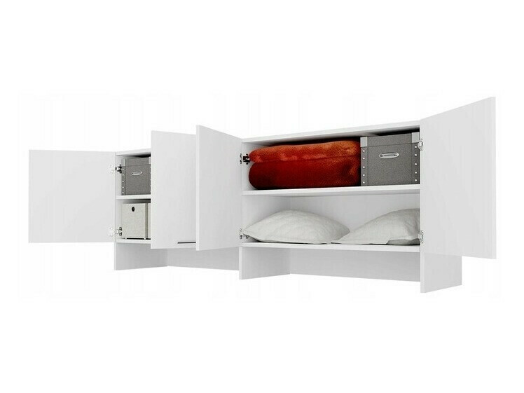 Skapis Concept Pro Lenart I (Balts)