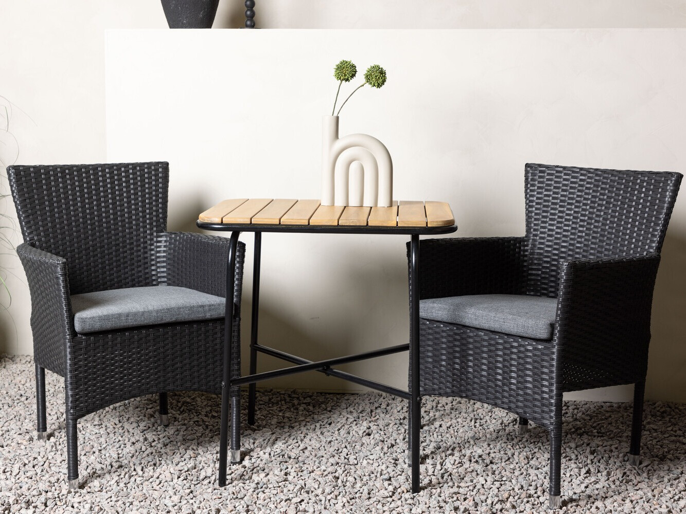 Balkona komplekts Dallas 3515 (Melns)