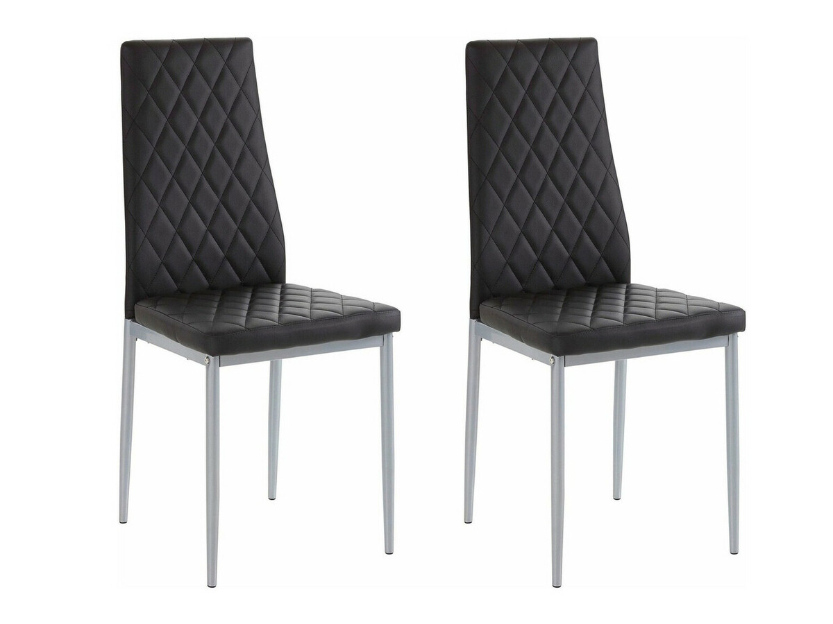 Ēdamistabas komplekts Denton 1136 (Melns)