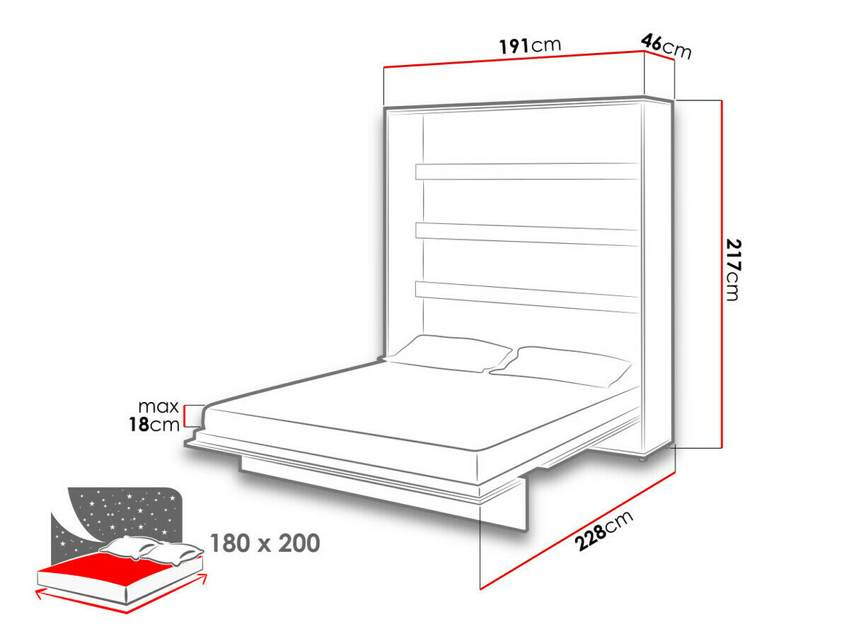 Mēbeļu komplekts Concept Pro Lenart Levfere 130
