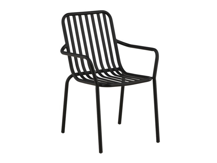 Galds un krēslu komplekts Dallas 3541 (Melns)