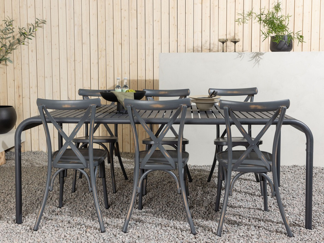 Galds un krēslu komplekts Dallas 3544