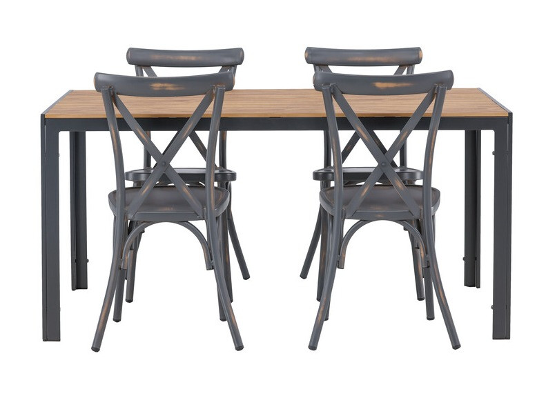 Galds un krēslu komplekts Dallas 3621