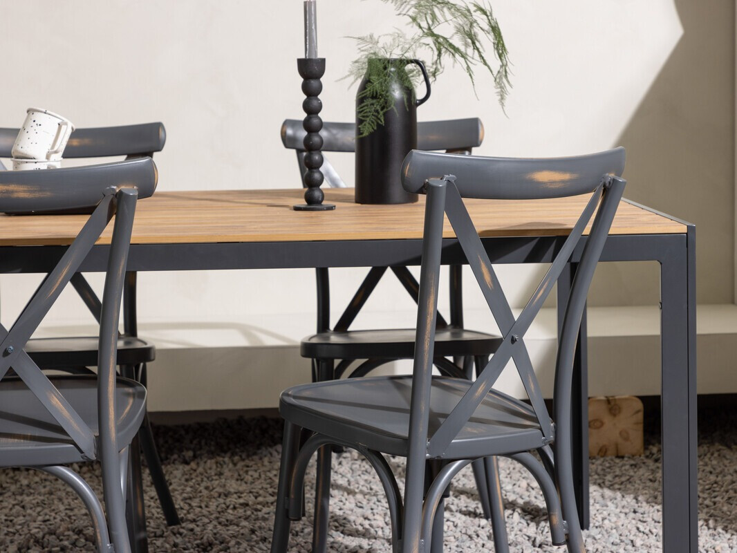 Galds un krēslu komplekts Dallas 3621