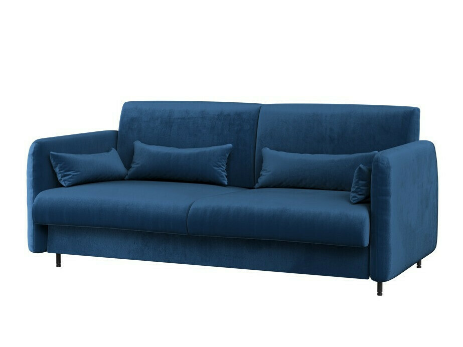 Мебельный гарнитур Concept Pro Lenart Levfere 139 (Глянцевый белый + Белый + Синий)