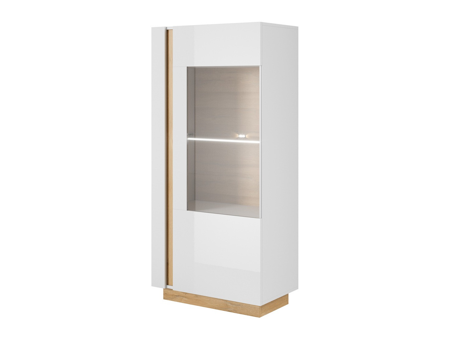 Plaukts Novbela 102 (Balts + Glancēts balts + Grandson ozols)