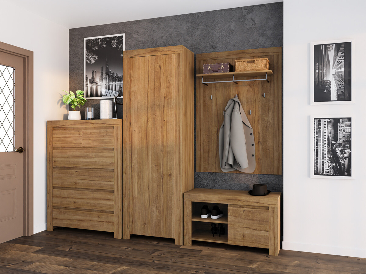 Вешалка Sonsoru 121 (Дуб)