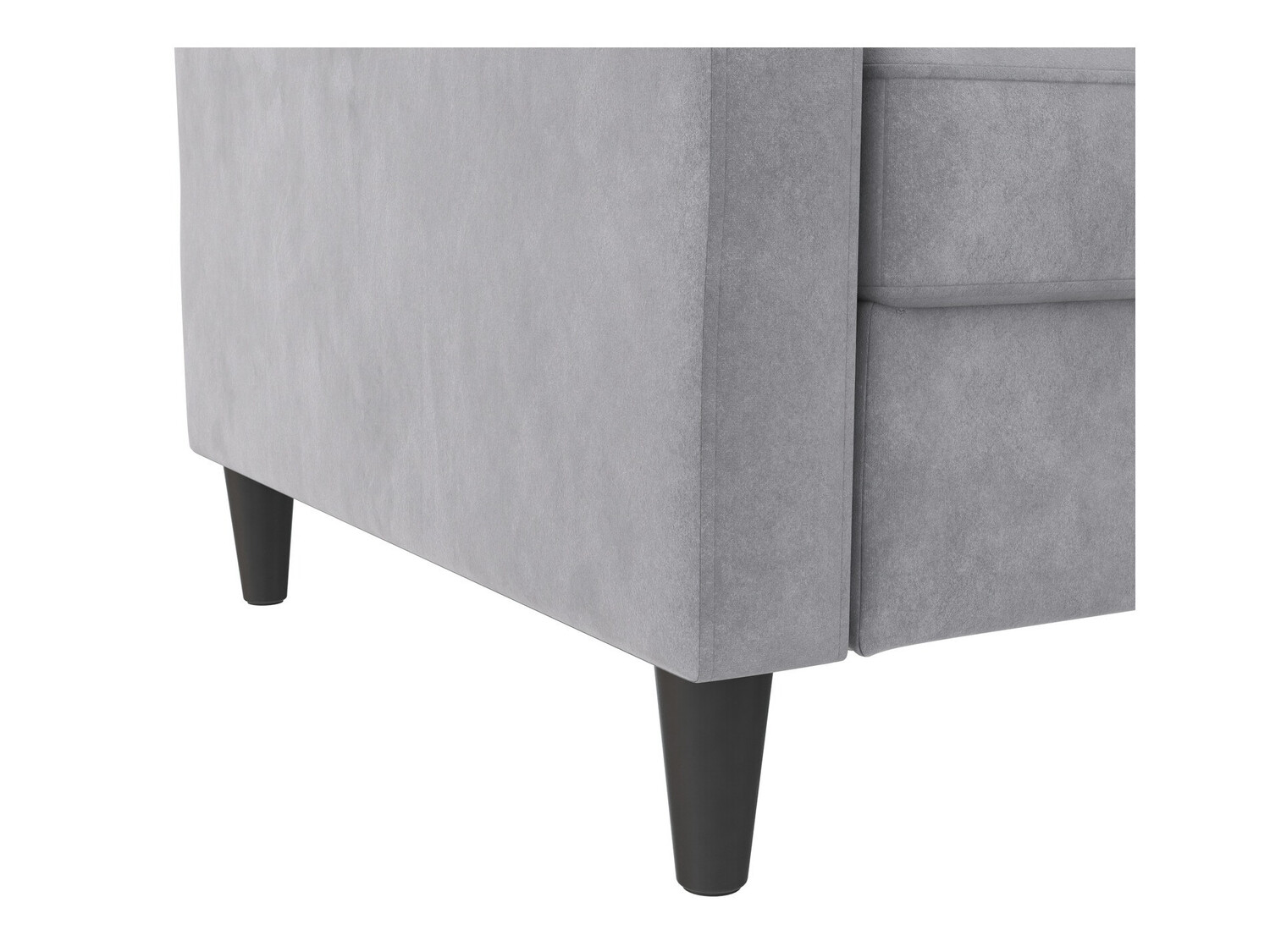 Dīvāns gulta Tulsa 534 (Gaiši pelēks)