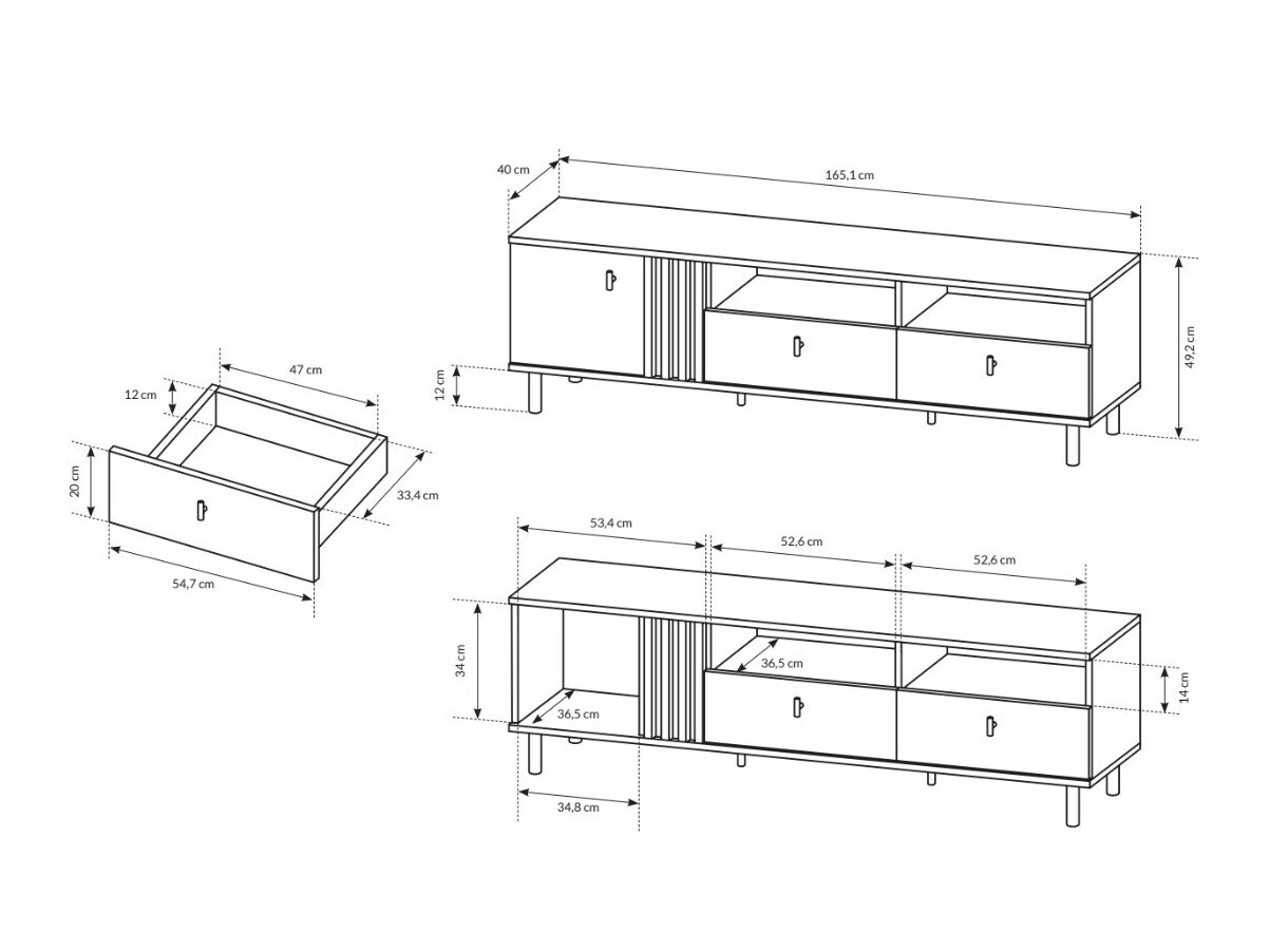 TV galds Sevcalu 100