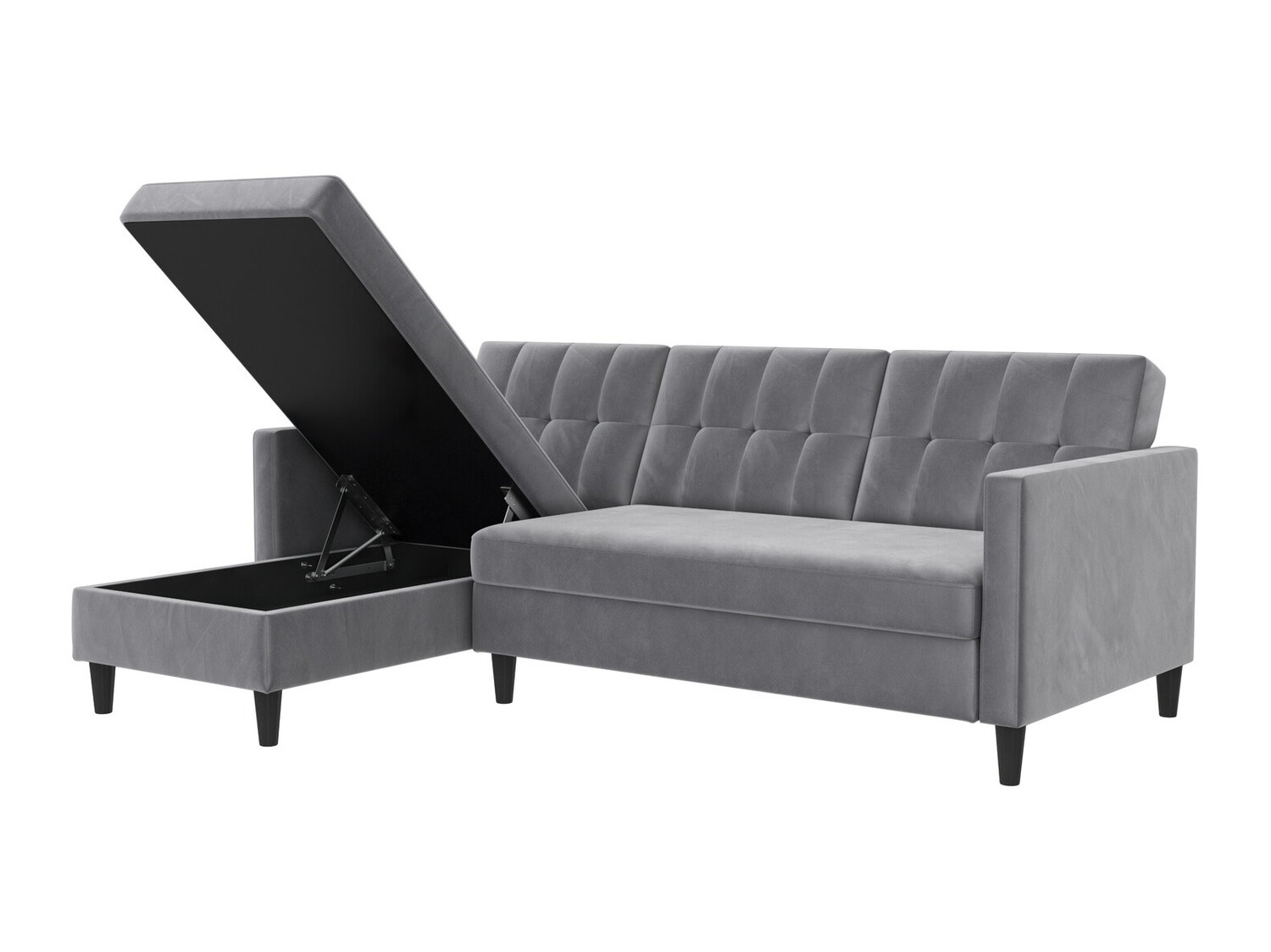 Угловой диван Tulsa 538 (Светло-серый)