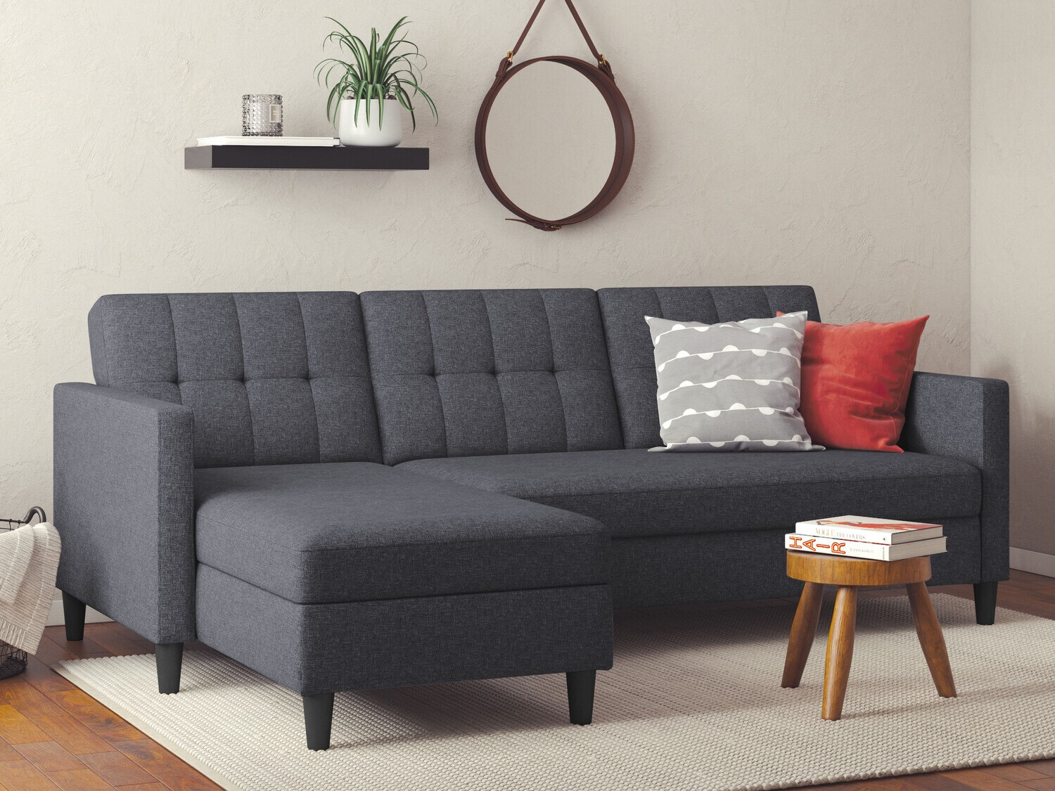 Stūra dīvāns Tulsa 539 (Pelēks)