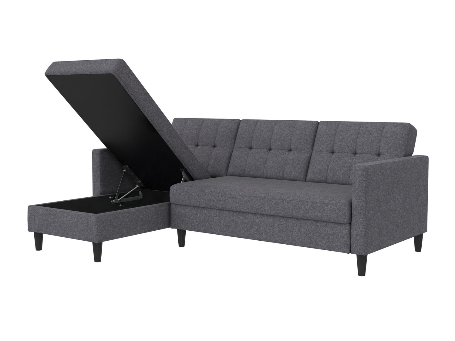 Stūra dīvāns Tulsa 539 (Pelēks)