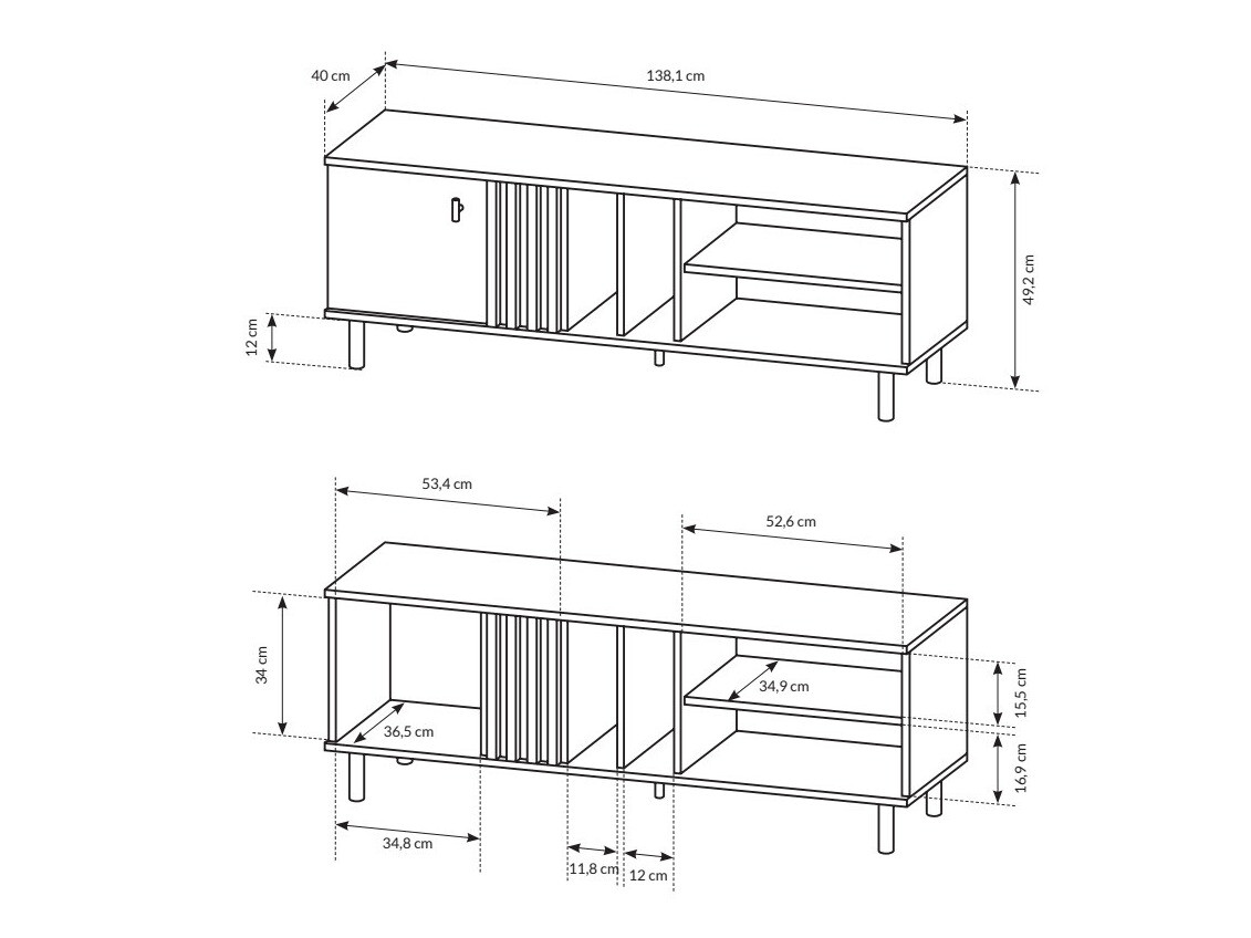 TV galds Sevcalu 101