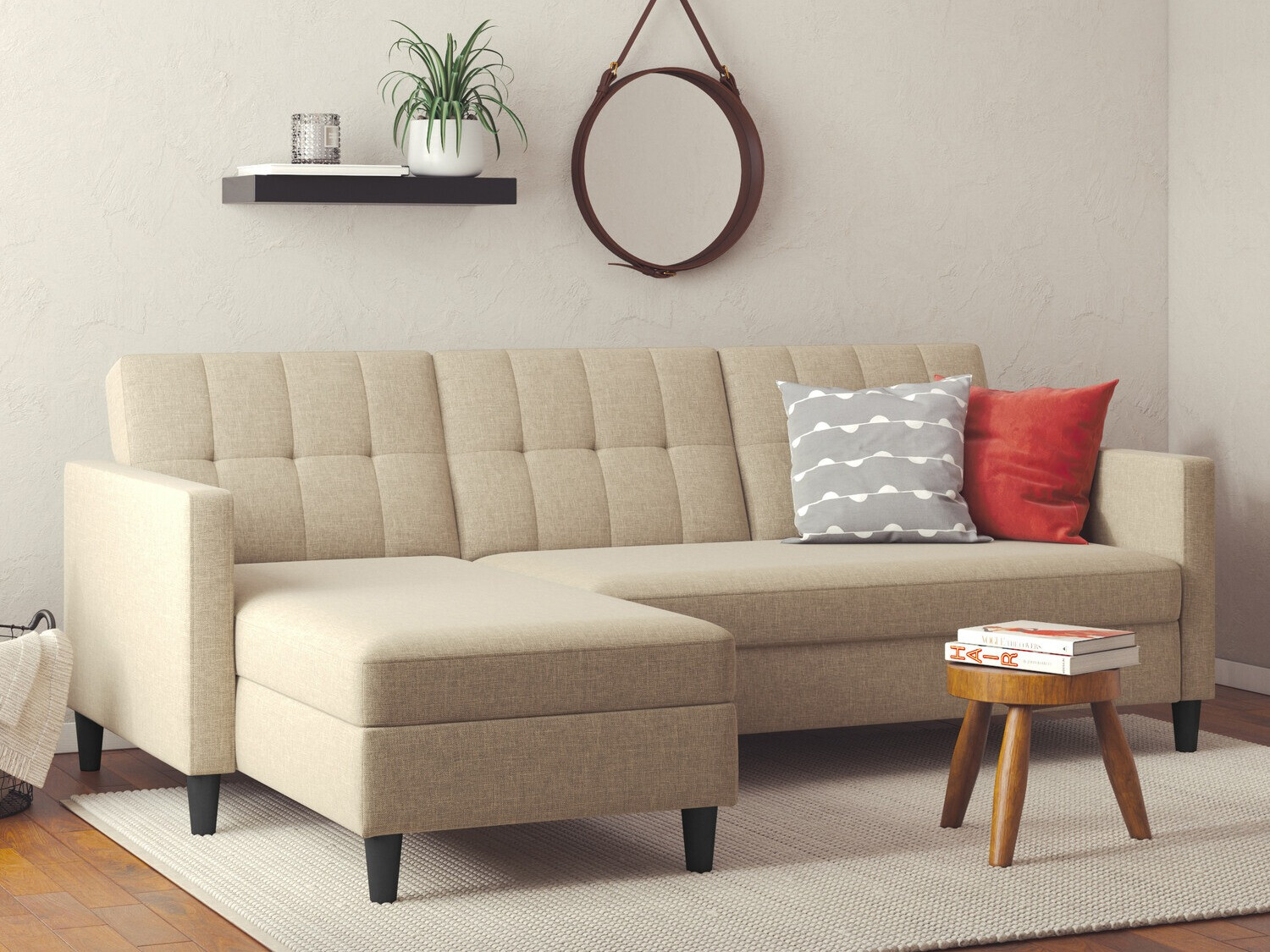 Угловой диван Tulsa 539 (Капучино)