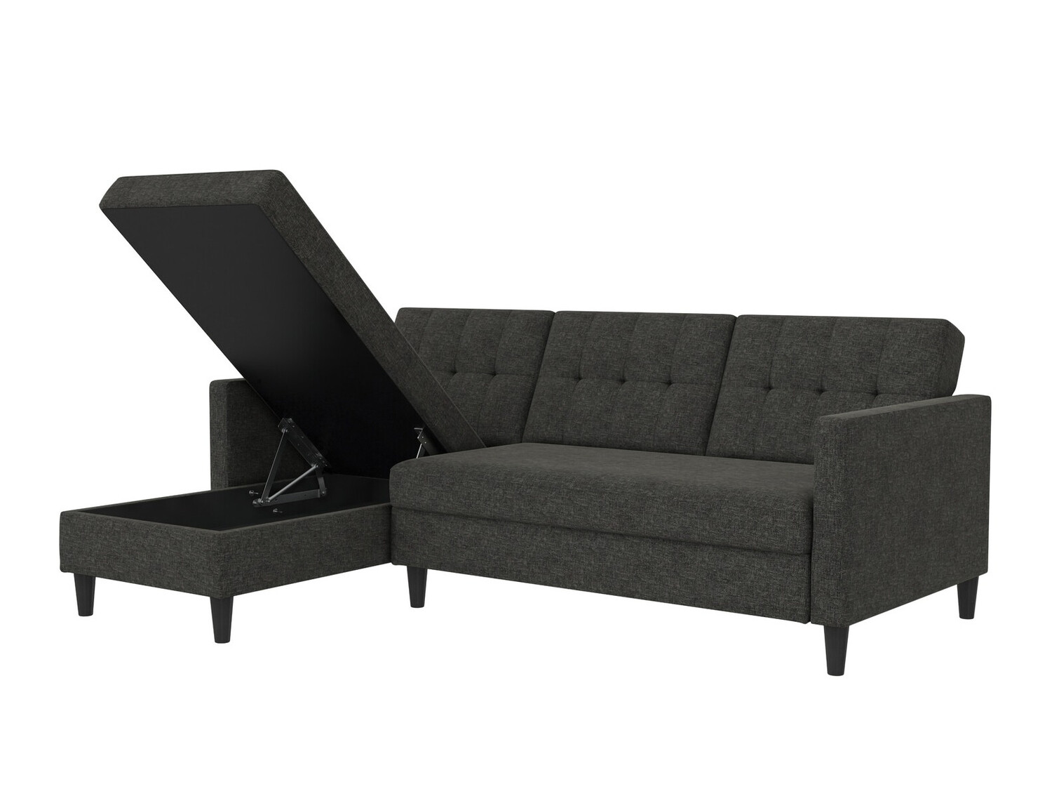 Угловой диван Tulsa 539 (Тёмно-серый)