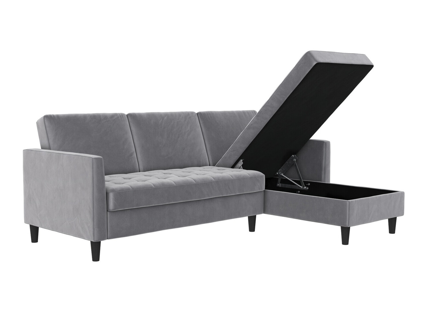 Угловой диван Tulsa 540 (Светло-серый)